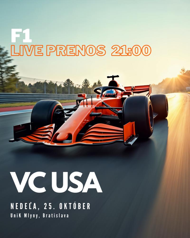 Formula 1 / LIVE prenos - VC USA | NEDEĽA | 25. 10. | 21:00
